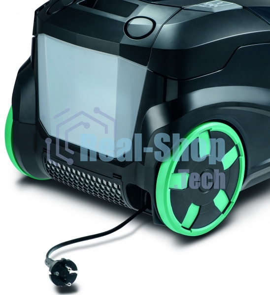 Моющий пылесос Thomas DRYBOX AMFIBIA FAMILY черный/бирюзовый, 325/1700Вт, уборка влажная/сухая, пылесборник контейнер 2.6 л