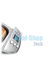 Хлебопечка Centek CT-1415 (черн/сталь) 1500 г БОЛЬШОЙ ОБЪЕМ, 860Вт, 15 программ, таймер, LCD, окошко