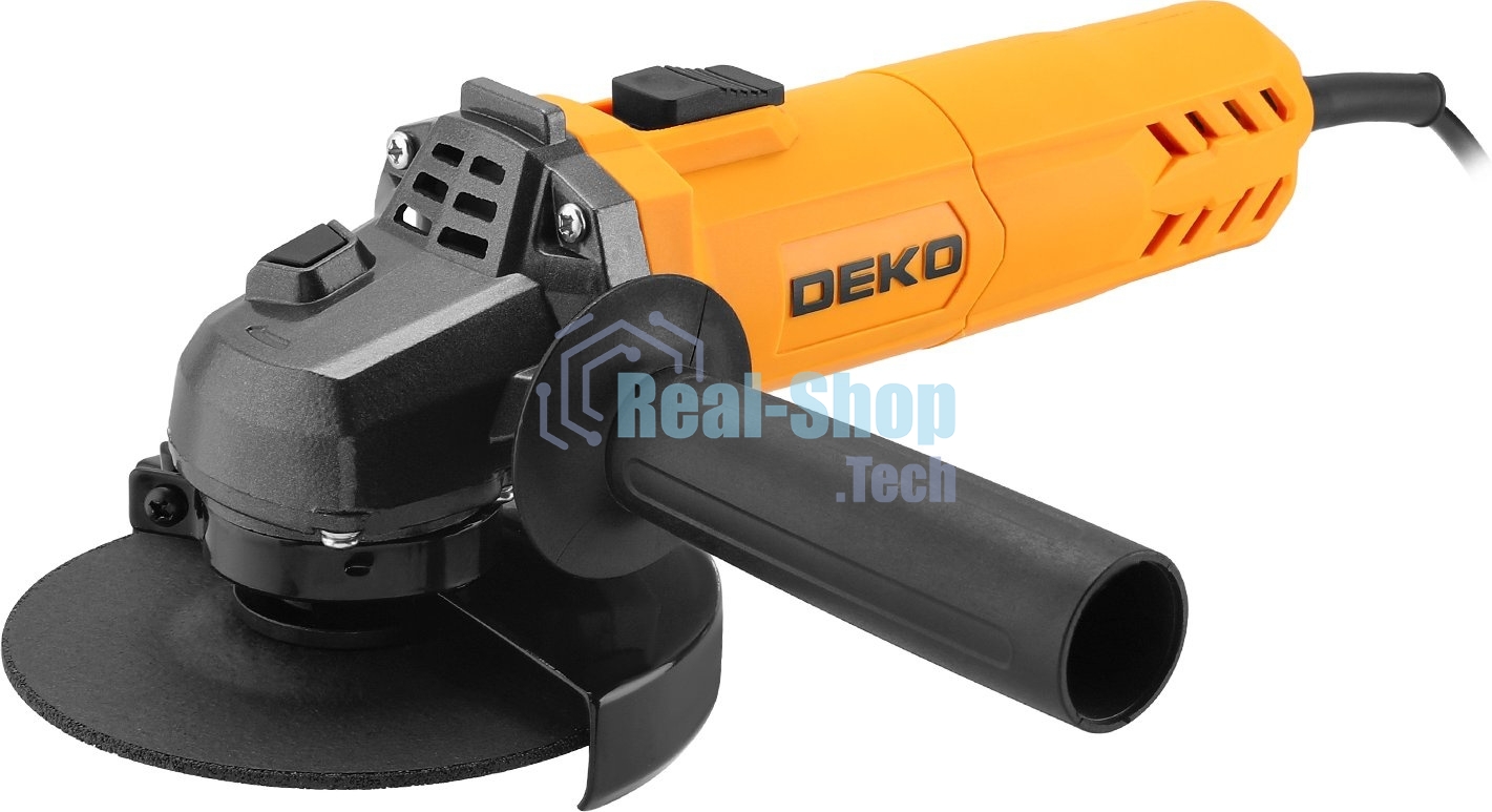 Угловая шлифовальная машина Deko DKAG750 750Вт 12000об/мин рез.шпин.:M14 d=125мм