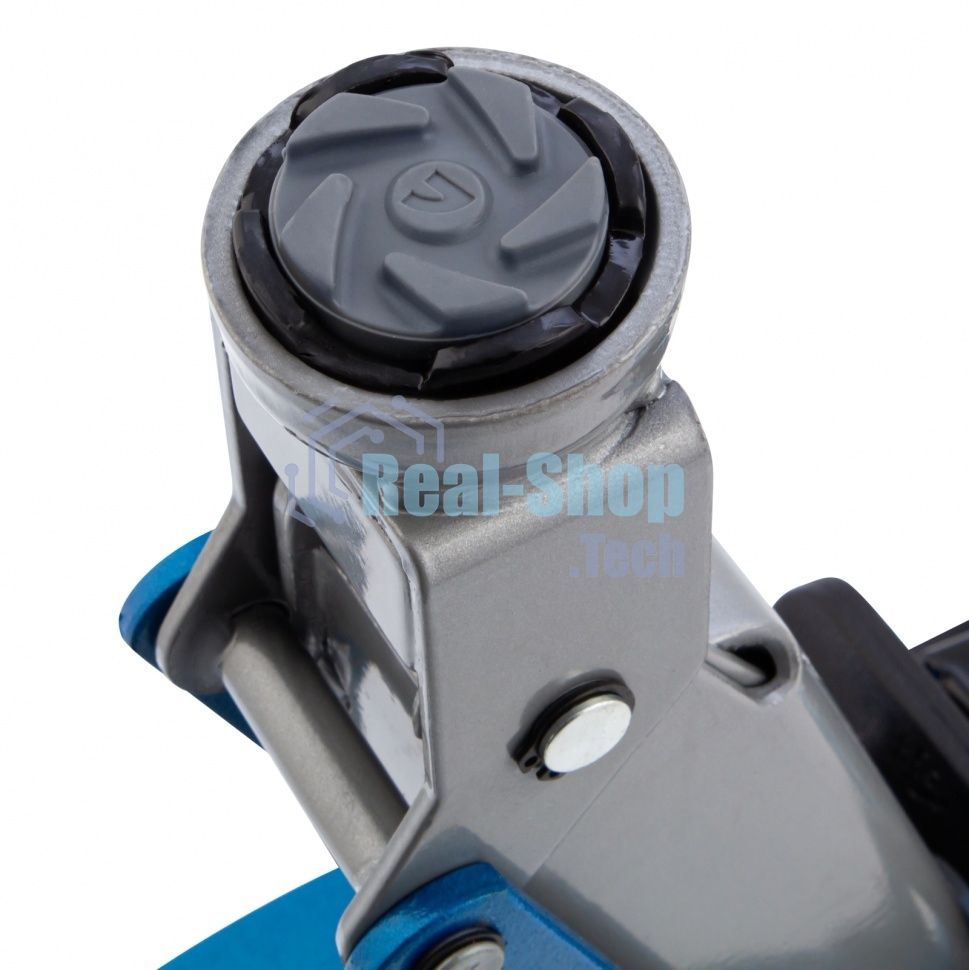Домкрат Stels 51132 гидравлический подкатной с фиксатором 2.5 т safety pin 140-385 мм в кейсе