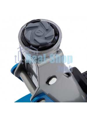 Домкрат Stels 51132 гидравлический подкатной с фиксатором 2.5 т safety pin 140-385 мм в кейсе