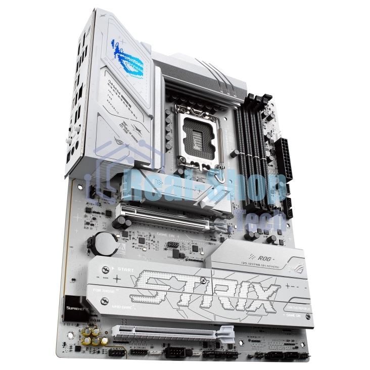 Материнская плата ASUS ROG STRIX B860-A GAMING WIFI, LGA1851, Intel B860, 4xDDR5, 4xSATA, 4xM.2, 2xPCIe 5.0 x16, 1xDP, 1xHDMI, 1x2.5Gb LAN, Wi-Fi, Bluetooth, 4xUSB 2.0, 2xUSB 3.2 Gen 1, 3xUSB 3.2 Gen 2, 1xUSB 4, 2xUSB-C, 3x3.5 мм, 7.1, ATX