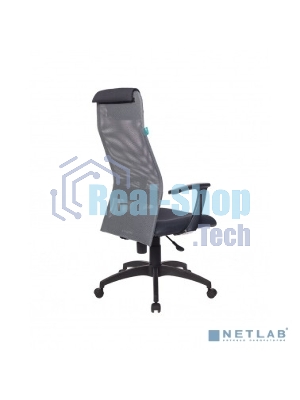 Кресло руководителя Бюрократ KB-8N/DG/TW-12 серый TW-04 TW-12 сетка