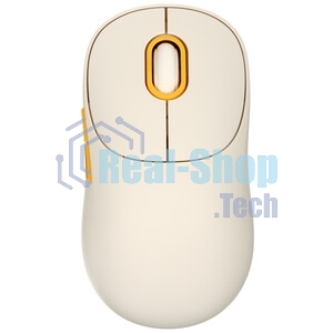 Мышь беспроводная Xiaomi Wireless Mouse 3 белый, 1200 dpi, радиоканал, Bluetooth, USB, кнопки - 5