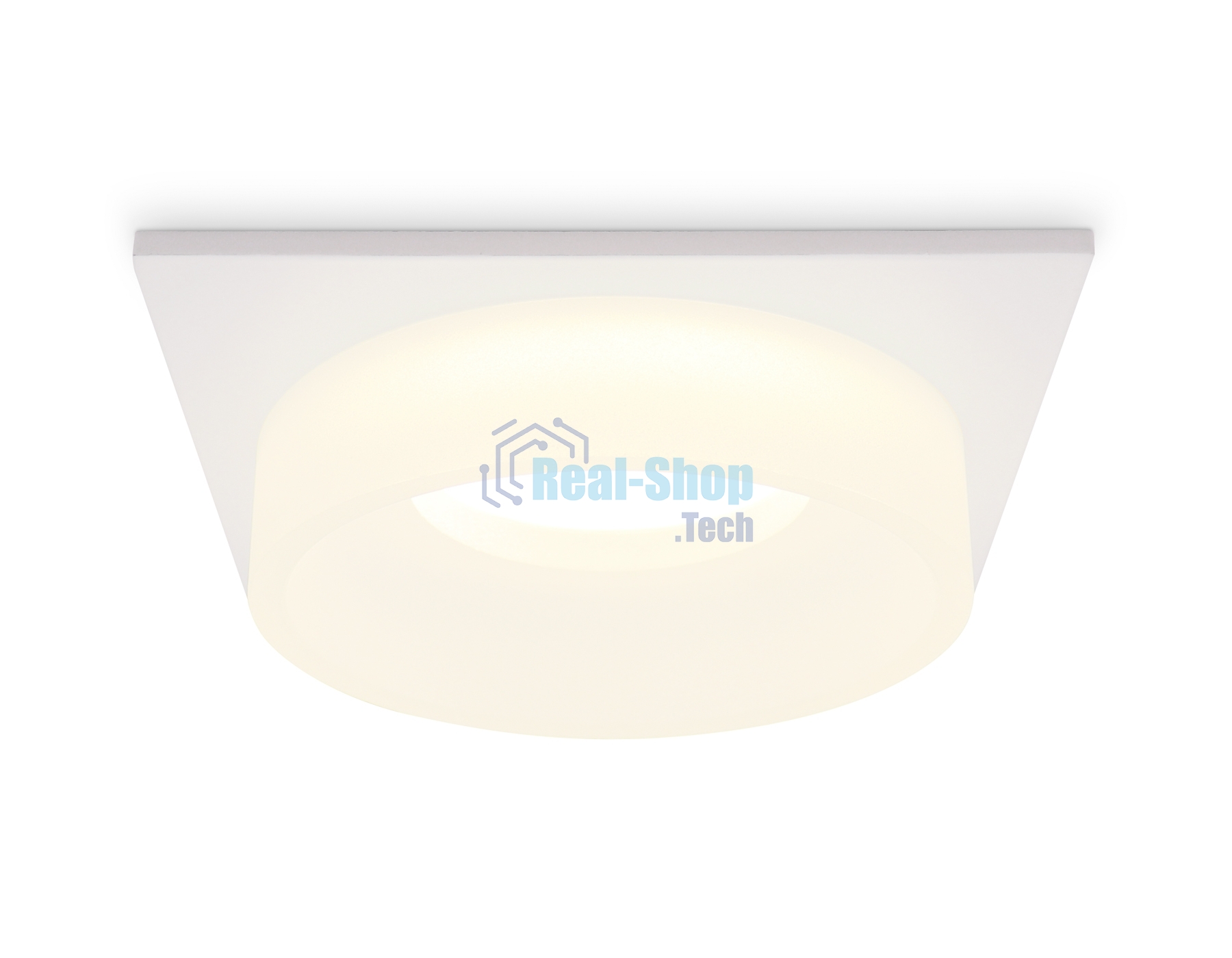 Светильник Ambrella light TN1314 SWH/FR белый песок/белый матовый GU5.3 92*92*45