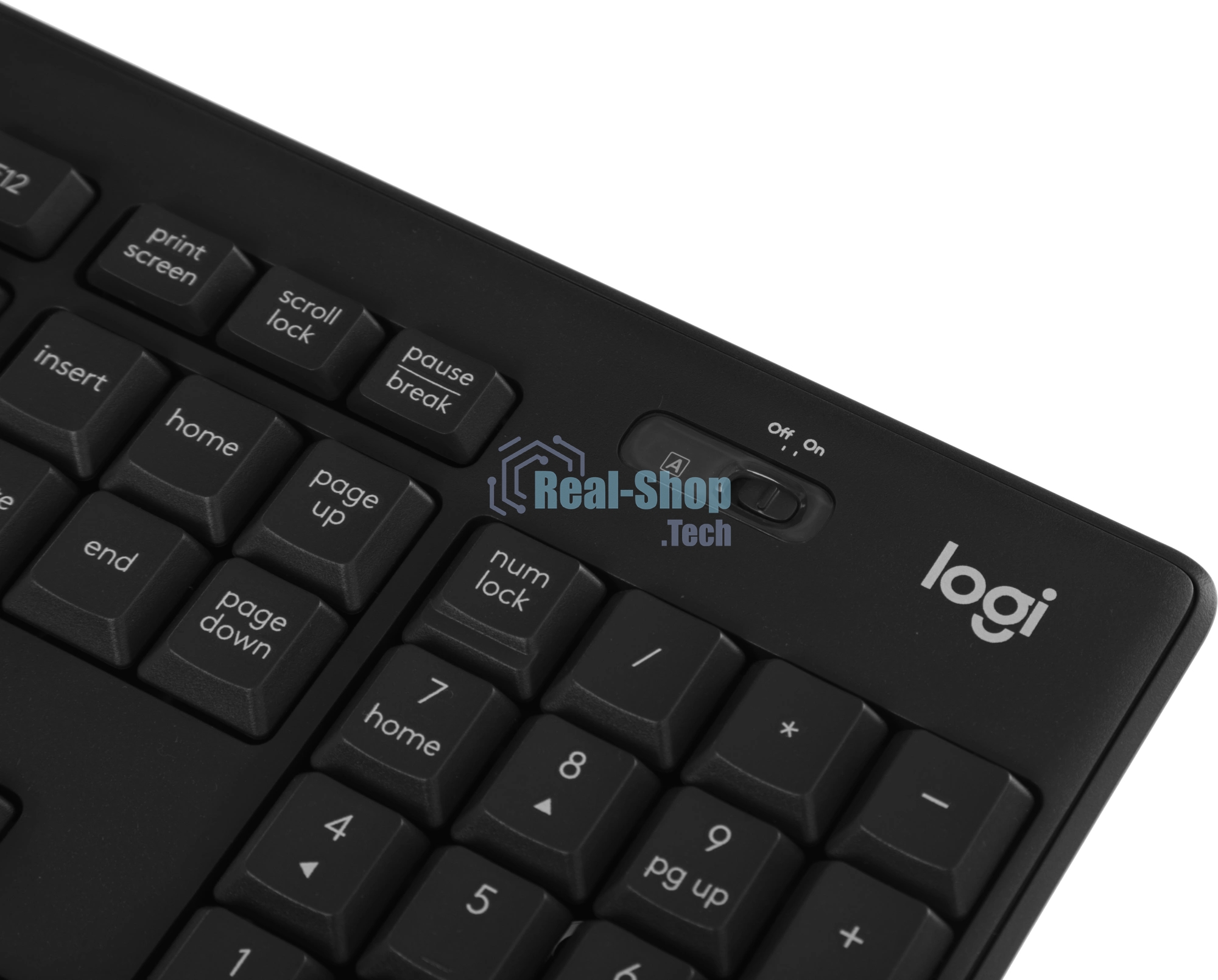 Комплект клавиатура+мышь Logitech MK295 беспроводной, USB, чёрный
