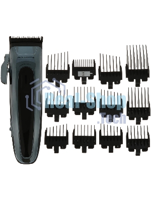 Машинка для стрижки Rowenta TN1551E0 серебристый/черный (насадок в компл:12шт)