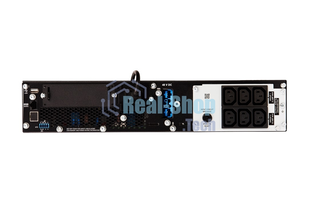 Источник бесперебойного питания APC Smart-UPS SRT SRT1500RMXLI 1500Вт 1500ВА черный