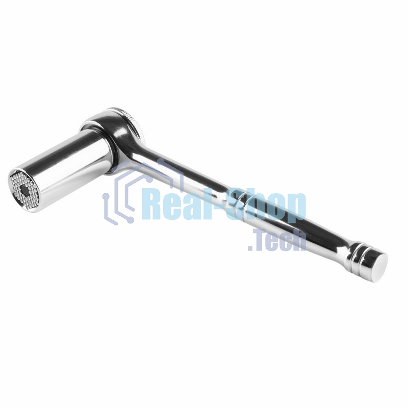 Универсальный торцевой ключ с трещоткой Rexant 7-19 мм