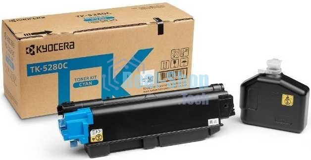 Картридж лазерный Kyocera TK-5280C (1T02TWCNL0) голубой черный для M6235cidn/M6635cidn/P6235cdn 11000 стр