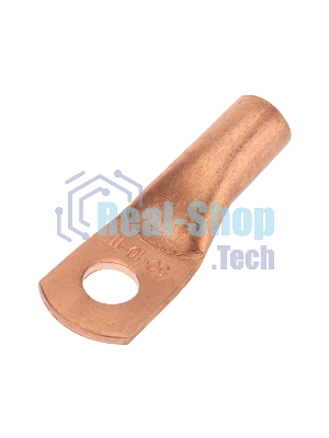 Наконечник медный Rexant ТМ 50-10-11 (50мм² - Ø11мм) (в упак. 50 шт.)