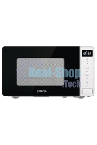 Микроволновая печь Gorenje MO20S4W белый, 20 л, 800 Вт, переключатели - сенсор