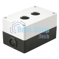 Корпус КП102 Iek BKP10-2-K01 для кнопок 2места белый