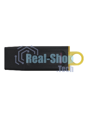 Флешка USB Kingston DataTraveler Exodia (DTX/128GB), 128Gb, USB 3.2 Gen 1, R/W 200/60, черный/желтый