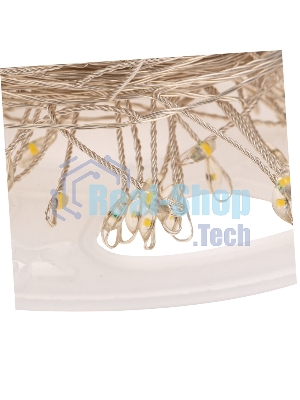 Гирлянда Neon-night роса Фейерверк с контроллером 20м, 500LED, цвет свечения теплый белый, на катушке