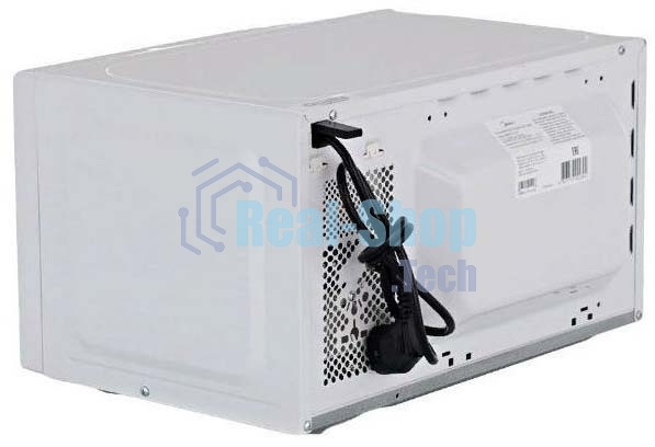 Микроволновая печь Midea AM820CUK-W белый, 20 л, 800 Вт, переключатели - поворотный механизм/кнопки