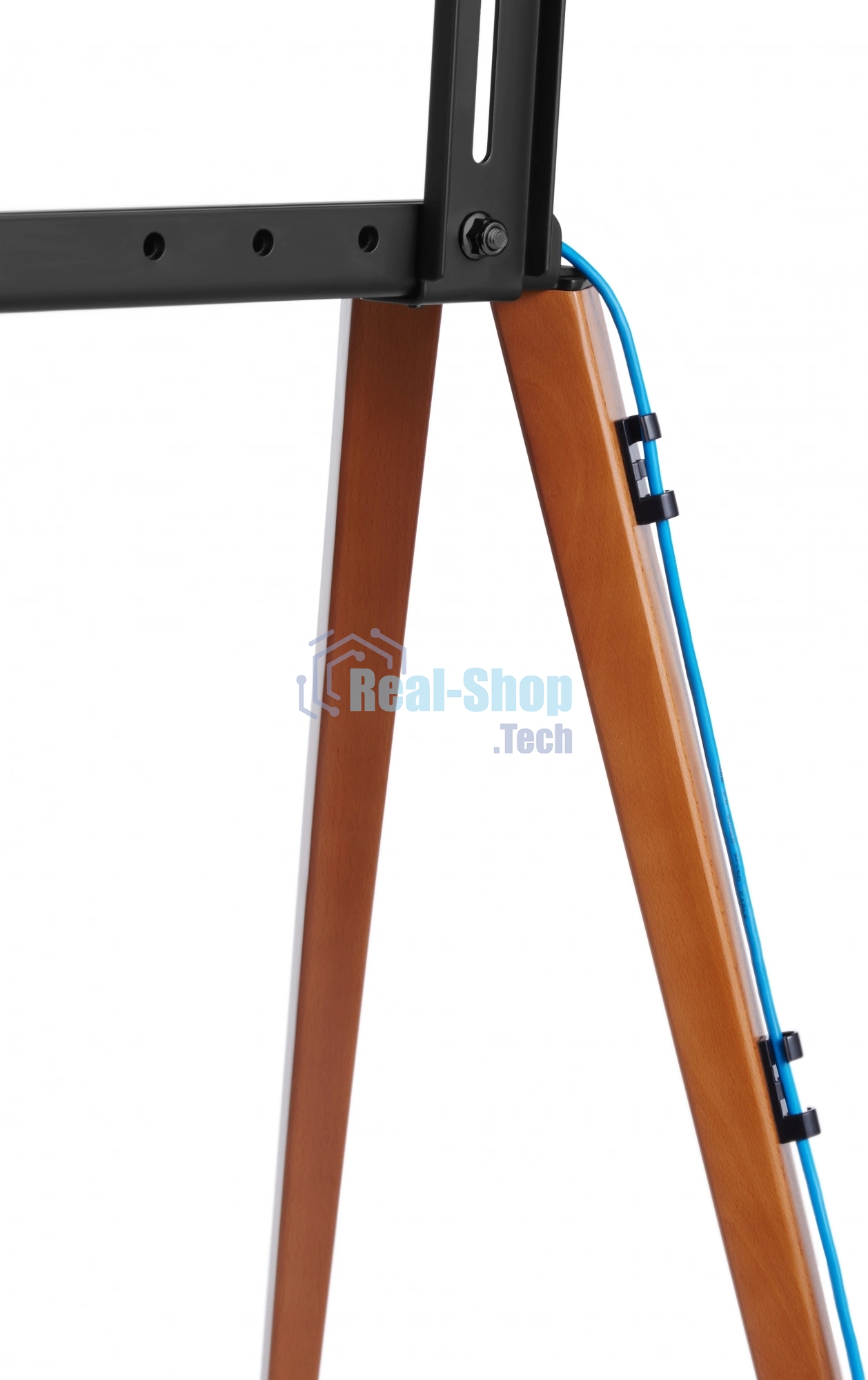 Подставка для телевизора Cactus CS-ST3646BKWN черный/орех 49