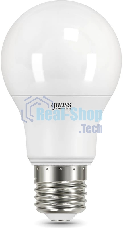 Лампа светодиодная Gauss 23217A LED Elementary A60 7W E27 520lm 2700K 1/10/100 0