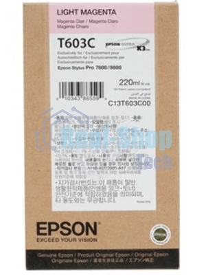 Картридж струйный Epson C13T603C00 светло-пурпурный (220 мл) для Epson St Pro 7800/9800