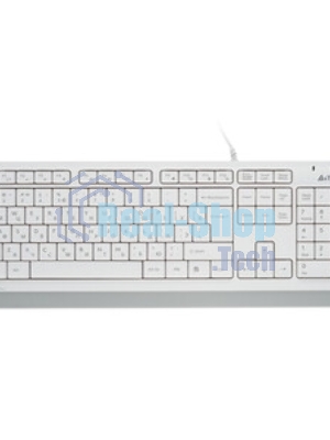 Клавиатура проводная A4Tech Fstyler FK10, USB, черный/серый