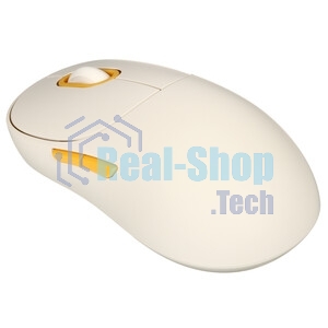 Мышь беспроводная Xiaomi Wireless Mouse 3 белый, 1200 dpi, радиоканал, Bluetooth, USB, кнопки - 5