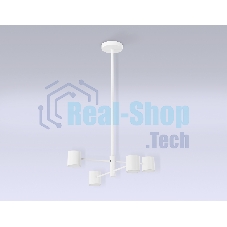 Подвесной светодиодный светильник Ambrella light FL51705/4 WH белый 3000K/4200K/6400K 20W D500*780 (Без ПДУ)
