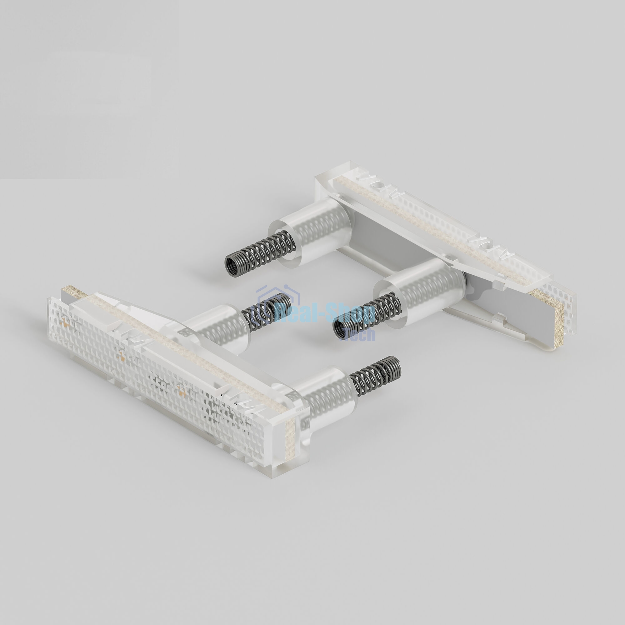 Блок LED подсветки для выключателя Werkel 2 шт. W8010101 (белый)