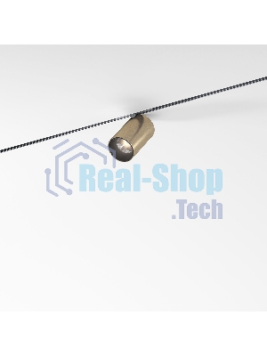 Трековый светильник Mini Magnetic 5W 3000K (латунь/черный) 85202/01