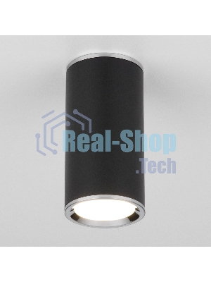 DLN101 GU10 / Светильник накладной BK черный
