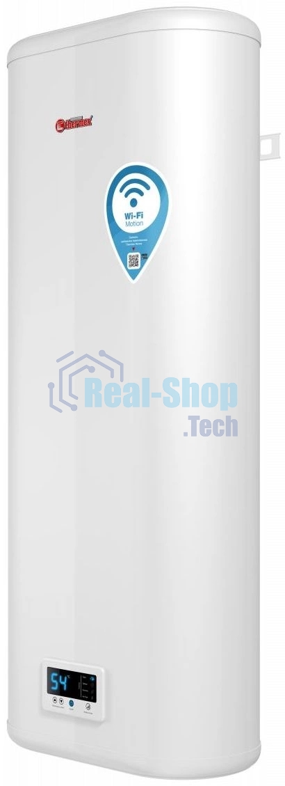 Водонагреватель электрический Thermex IF 100 V (pro) Wi-Fi белый, накопительный, 100 л, 2 кВт, настенный, вертикальный, плоский, с управлением по Wi-Fi
