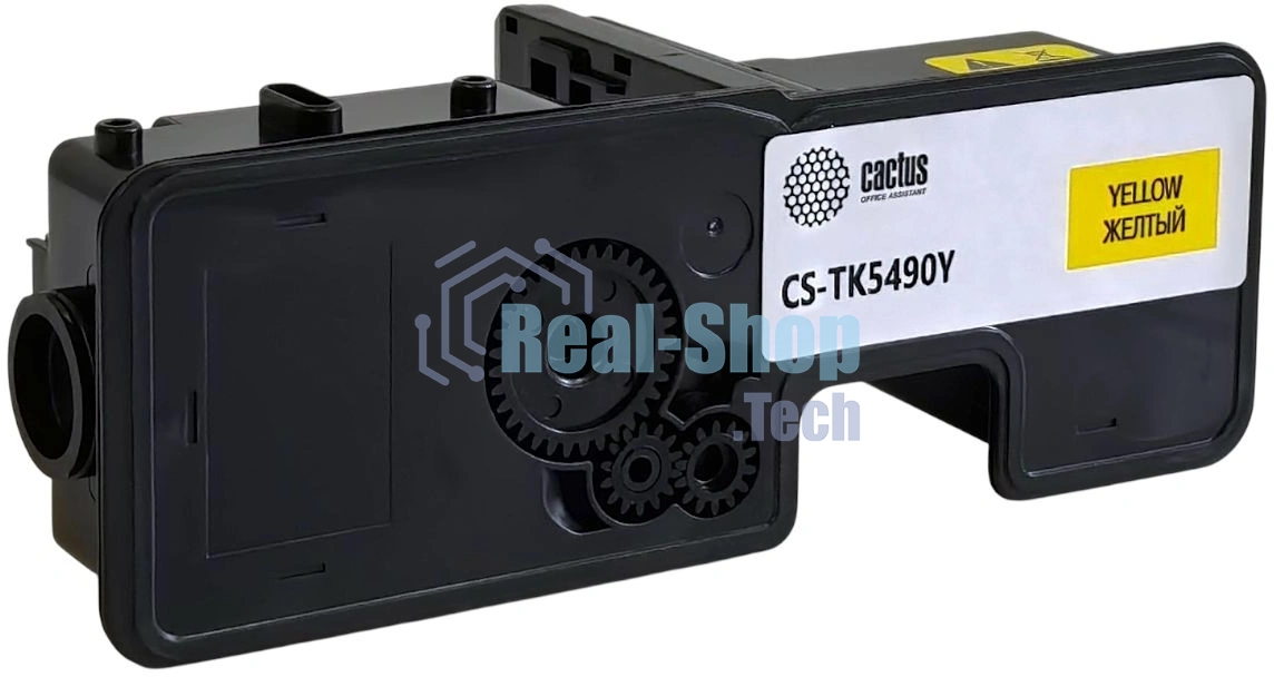 Картридж лазерный Cactus CS-TK5490Y желтый (2400стр.) для Kyocera ECOSYS PA2101cx/PA2101cwx/MA2101cfx/MA2101cwfx с чипом