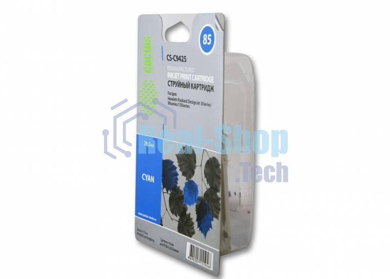 Картридж струйный Cactus CS-C9425 голубой для №85 HP DJ 30/130 (29мл)