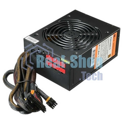 Блок питания CWT PUO1050V-G, 1050Вт, 80 PLUS Gold, 140мм, модульный, черный