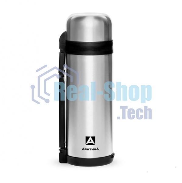 Термос Арктика, 201-1800, универсальная пробка, 1,8 л, с ручкой + чашка, холод/тепло 28 ч