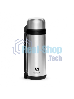 Термос Арктика, 201-1800, универсальная пробка, 1,8 л, с ручкой + чашка, холод/тепло 28 ч