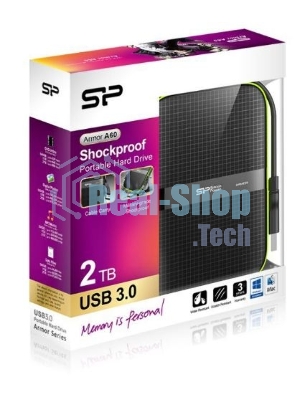 Внешний HDD Silicon Power USB 3.0 2Tb A60 SP020TbPHDA60S3K Armor 2.5