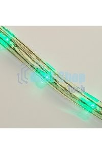 Дюралайт Neon-night LED, постоянное свечение (2W) - зеленый Эконом 24 LED/м, бухта 100м