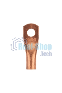 Наконечник медный Rexant ТМ 50-10-11 (50мм² - Ø11мм) (в упак. 50 шт.)