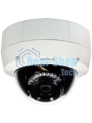 Видеокамера IP D-Link DCS-6513/A1A Внешняя купольная сетевая 3 МП Full HD-камера с поддержкой WDR, PoE и ночной съемки