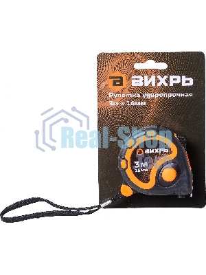 Рулетка ВИХРЬ 3мх16мм