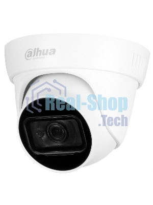 Уличная купольная IP-видеокамера Dahua 2Мп; 1/2.8” CMOS; моторизованный объектив 2.8~12 мм; механический ИК-фильтр; чувствительность 0.008лк@F1.7; сжатие: H.265+, H.265, H.264+, H.264, MJPEG; 2 потока