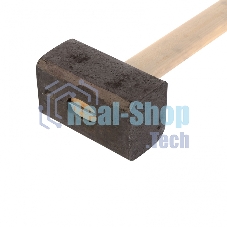 Кувалда Сибртех 8000 г, кованая головка, деревянная рукоятка 750 мм