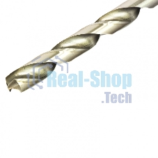 Сверло по металлу Matrix, 12,0 х 205 мм, полированное, удл., HSS, 5 шт. цил. хв.