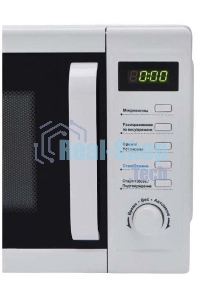 Микроволновая печь Midea AM820CUK-W белый, 20 л, 800 Вт, переключатели - поворотный механизм/кнопки