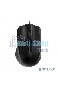 Мышь проводная CBR CM 103 черный, 1000 dpi, USB, кнопки - 3