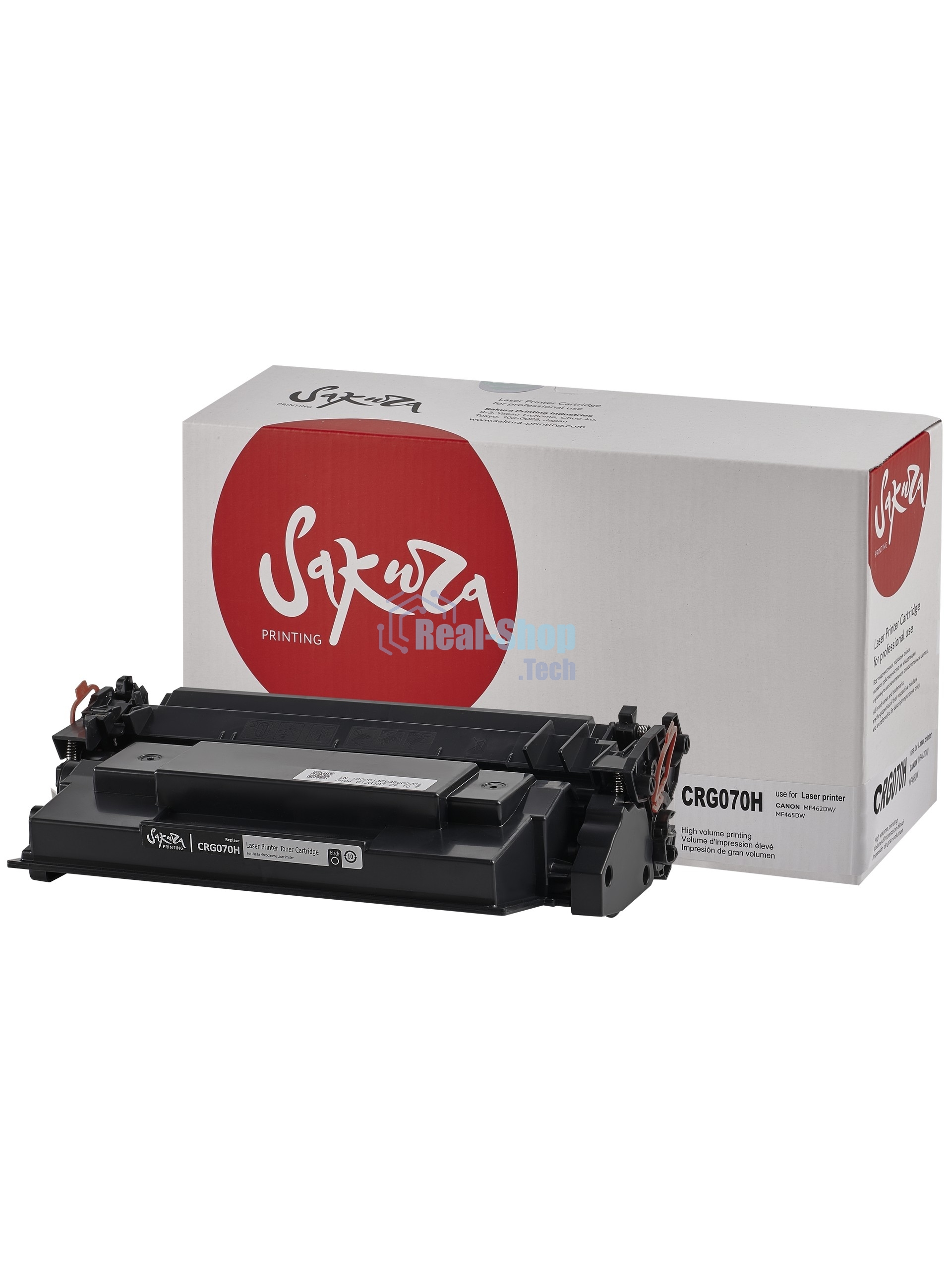Картридж лазерный Sakura 070H-NOC (5640C002) для Canon i-SENSYS LBP243dw, LBP246dw, MF461dw, MF463dw, MF465dw, черный, 10200 к. (без чипа)