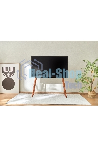 Подставка для телевизора Cactus CS-ST3646BKWN черный/орех 49