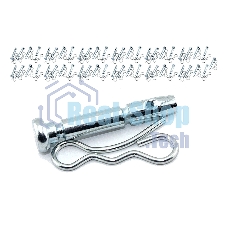 Срезные болты для снегоуборщика 6х41мм со шплинтом комплект 50шт 144002