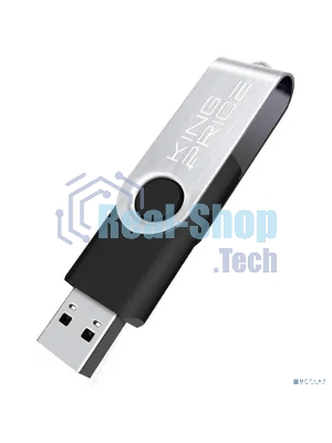 Флешка USB KingPrice KPFD2 (KPFD2A016ABK), 16Gb, USB 2.0, R/W 20/10, черный