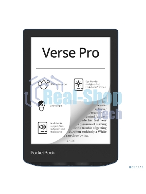 Электронная книга PocketBook 634 Verse Pro Azure (PB634-A-WW)